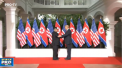 Momente istorice in Singapore. Donald Trump si Kim Jong-Un au discutat fata in fata, iar la finalul summitului au semnat un document  - VIDEO