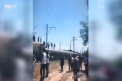 Accident feroviar grav in Kazahstan. Un adolescent a murit, iar alte 4 persoane au fost ranite dupa ce trenul in care calatoreau a deraiat de pe sine, iar trei vagoane s-au rasturnat - VIDEO