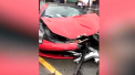 Ghinion pentru o femeie din China. Aceasta a inchiriat un Ferrari, iar dupa cateva minute a facut masina praf - VIDEO