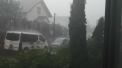 Vremea rea a facut prapad si in Romania. Sute de gospodarii au fost inundate, iar apa a depasit, pe alocuri un metru. Viiturile au ingropat masini  - VIDEO