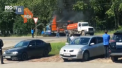 Interventie cu iz de fecale pe o sosea din Rusia. Un incendiu starnit in cabina unui camion a fost potolit cu fecalele adunate din veceurile unor sateni din sudul tarii