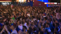 Fanii rusi din intreaga tara au urmarit cu sufletul la gura meciul gazdei mondialului din sferturi contra Croatiei - VIDEO