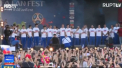 Au scris istorie la mondial si au fost intalniti cum se cuvine. Fotbalistii nationalei Rusiei au fost intampinati ca niste eroi - VIDEO