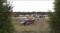 O familie, distrusa intr-un accident cumplit in SUA. Un camion care a intrat pe contrasens a lovit masina in care se aflau patru copii si tatal lor. Toti s-au stins pe loc, doar mama a ramas in viata - VIDEO