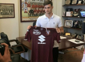 Dupa Cristiano Ronaldo, la Torino a ajuns si atacantul moldovean Vitalie Damascan. Fostul fotbalist de la Sheriff a fost prezentat oficial la FC Torino - VIDEO