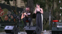 Tania Cerga si Andrei Glavan si-au povestit dragostea... prin cantec. Cei doi artisti au sustinut un concert in aer liber - VIDEO