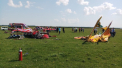 Doua avioane de mici dimensiuni s-au ciocnit in aer, la Suceava. Un pilot a murit - FOTO si VIDEO