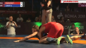 Moldova a incheiat cu o medalie de bronz Campionatul European de lupte, categoria tineret. Piotr Caraseni a urcat pe podium, la lupte libere - VIDEO
