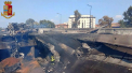 Efectele devastatoare ale exploziei de pe autostrada din Italia. Un pod s-a surpat - VIDEO