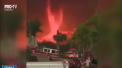 California se confrunta cu cel mai mare incendiu din istoria moderna. Oficialii avertizeaza ca 11 mii de cladiri ar putea fi afectate - VIDEO