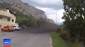 Eruptie de noroi, pe strazile unei localitati din Elvetia. Care este explicatia - VIDEO