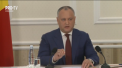 Desi se declara adversar al guvernarii, Igor Dodon va promulga controversata lege a amnistiei fiscale promovata de democrati - VIDEO
