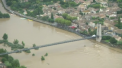 Inundatii dupa canicula, in Franta. Tabara de copii evacuata cu elicopterele - VIDEO