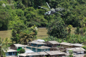 Un elicopter cu noua persoane la bord s-a prabusit in Japonia. Acesta efectua un zbor de antrenament si a disparut la un moment dat - VIDEO