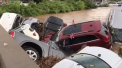 O ploaie torentiala a provocat inundatii in nordul statului american New Jersey. Mai multe masini noi-noute au fost luate pe sus de ape dintr-o parcare: "Toate lucrurile sunt pierdute, totul" - VIDEO