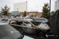 Arestari in Suedia. 100 de masini au fost incendiate - VIDEO