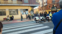 O masina a intrat intr-un grup de pietoni in Zaragoza, Spania - FOTO