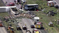 Grav accident in SUA: Cel putin 7 oameni au murit intr-un cumplit accident rutier produs pe o autostrada din New Mexico. Imagini ingrozitoare de la fata locului - VIDEO