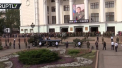 Au stat in randuri ore in sir ca la mausoleu. Liderul regiunii separatiste proruse Donetk din estul Ucrainei, Alexander Zaharcenko, petrecut pe ultimul drum - VIDEO