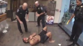 Momentul in care trei politisti electrocuteaza in mod repetat un suspect. Barbatul a murit la spital. Imagini si detalii care pot afecta emotional - VIDEO