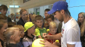 Eroul a revenit acasa. Radu Albot a avut parte de o surpriza, la aeroport. Semifinalistul de la US Open a fost intampinat fabulos: "Fiecare victorie a lui Radu este un imbold" - VIDEO