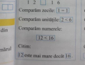 Greseala uriasa intr-un manual de clasa I. Elevilor li se spune ca 12 este mai mare decat 16