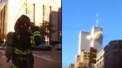 Singura inregistrare clara cu primul avion care loveste World Trade Center - VIDEO