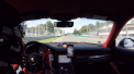 Cum se vede de la volan explozia unei anvelope la 300 km/h - VIDEO