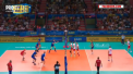 Meci incendiar la Campionatul Mondial de volei masculin. Nationala Serbiei a invins Rusia cu 3 la 2 la seturi - VIDEO