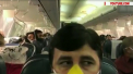 Panica la bordul unui avion din India. Zeci de persoane au acuzat dureri de cap si sangerari din nas si urechi - VIDEO