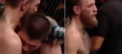 Si-a cerut SCUZE? McGregor, dialog incredibil cu Khabib in ring! Cum a incercat sa scape de FURIA rusului - VIDEO