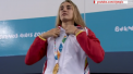 Aur pentru Moldova, la Jocurile Olimpice de tineret. Inotatoarea Tatiana Salcutan a stabilit performanta uriasa pe distanta de 200 de metri spate - VIDEO