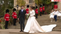 Au rasunat clopote de nunta in Marea Britanie. Printesa Eugenie, una dintre nepoatele reginei Elisabeta s-a casatorit cu logodnicul sau, un om de afaceri - VIDEO