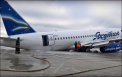 Un avion a ramas fara roti dupa ce s-a izbit de pista inghetata. Ce au patit pasagerii - VIDEO/FOTO