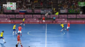 Autogol incredibil, in finala turnelui de futsal al Jocurilor Olimpice de tineret. Un jucator al nationalei Rusiei a inscris cu un sut in forta, in propria poarta - VIDEO