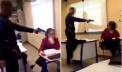 Un elev isi ameninta profesoara cu o arma: "Ma treci prezent". Urmarea incidentului. Imagini care pot afecta emotional  - VIDEO