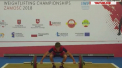 Timpul i-a furat medalia de aur. Desi a reusit un rezultat identic ca si campionul, halterofilul moldovean Daniel Lungu, s-a multumit cu locul secund - VIDEO