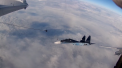 Momentul in care doua aeronave de razboi rusesti se alimenteaza in aer - VIDEO