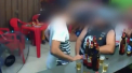 Clientul unui bar din Brazilia a fost atat de concentrat in telefonul sau mobil, incat nici nu si-a dat seama ca in incapere se produce un jaf armat - VIDEO