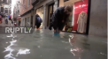 Cel putin zece persoane au murit in ultimele doua zile in Italia, din cauza inundatiilor si a vantului puternic - VIDEO