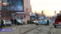 Explozie la intrarea in sediul Serviciului Federal rus de Securitate din orasul Arhanghelsk. Un adolescent de 17 ani a detonat o bomba. Acesta s-a stins pe loc, iar trei angajati au fost raniti - VIDEO