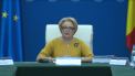 Discursuri copy-paste sustinute de Viorica Dancila la o zi distanta - VIDEO