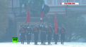 La 101 ani de la Revolutia Bolsevica, Rusia a reconstituit din nou parada care s-a desfasurat acum 77 de ani la Moscova - VIDEO