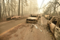 Scene apocaliptice lasate in urma de incendiile devastatoare din California. Bilantul mortilor a ajuns la 23 - FOTO