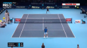 Roger Federer s-a calificat in semifinalele Turneului Campionilor, dupa ce l-a invins in doua seturi pe Kevin Anderson - VIDEO
