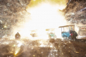" Ploaie de foc" la un festival. Mai multi raniti in urma bizarului fenomen - VIDEO