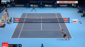 Novak Djokovic este aproape de al saselea titlu, la Turneul Campionilor ATP. Sarbul s-a calificat in finala dupa ce l-a invins pe Kevin Anderson - VIDEO