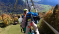 Experienta de cosmar a unui american care a zburat pentru prima data cu un deltaplan - VIDEO