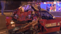 Cinci persoane au murit, iar 32 - ranite in urma unui accident teribil produs in China. Un taxi care stationa pe marginea unei soseli a fost izbit in spate de un autocar plin cu pasageri - VIDEO