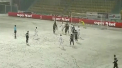 Concordia Chiajna si Politehnica Iasi au oferit un meci spectaculos. Fotbalistii au jucat pe un teren inzapezit si au marcat, in total, noua goluri - VIDEO